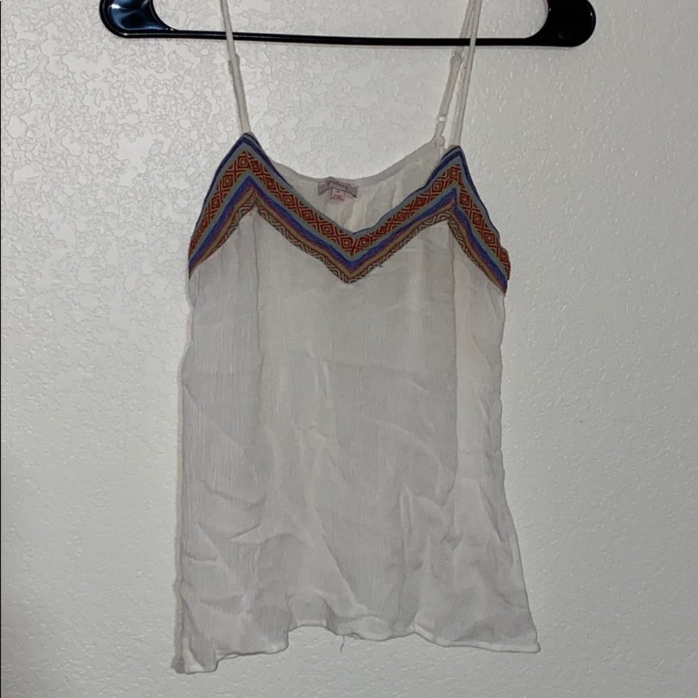 Embroidered top